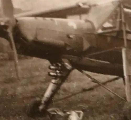 altes Foto - Aufklärer Fieseler Fi 156  bei Be ???