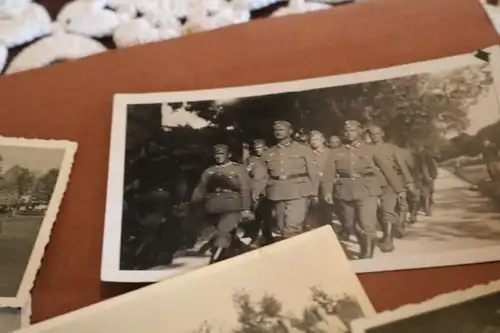 103 Fotos eines Soldaten - Nachschub ??? Pferdefuhrwagen usw.