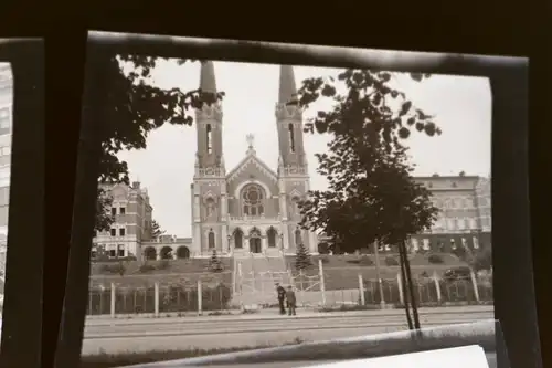 vier alte Negative - Schloss Schönbrunn Wien und Kirche 30-50er Jahre ?