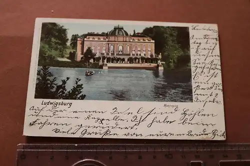 tolle alte Karte Ludwigsburg - Monrepros - 1903