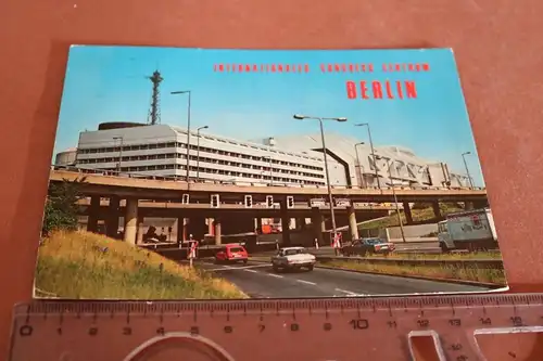 tolle alte Karte - Berlin Internationales Congress Centrum 