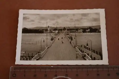 tolles altes Souvenierfoto - Ostseebad Zoppot  30-40er Jahre