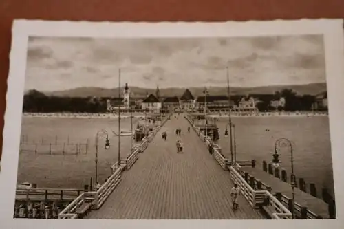 tolles altes Souvenierfoto - Ostseebad Zoppot  30-40er Jahre