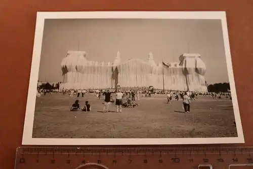 tolles  Foto - verhüllte Reichstag 1995