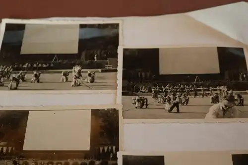 altes Blatt mit 11 Fotos - Alte Waldbühne -  Liselotte KösterJockel Stahl -