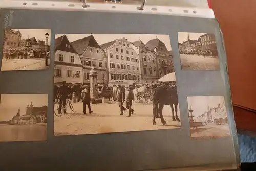 Ringordner mit tollen alten Fotos aus Österreich Steyr  um 1900-1910 - 84 Fotos