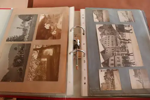 Ringordner mit tollen alten Fotos aus Österreich Steyr  um 1900-1910 - 84 Fotos 