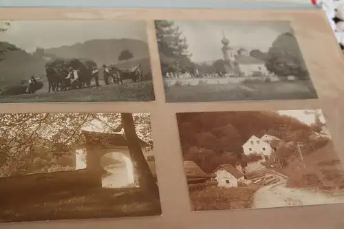 Ringordner mit tollen alten Fotos aus Österreich Steyr  um 1900-1910 - 84 Fotos 