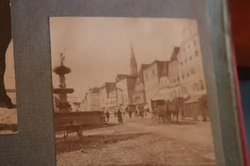 Ringordner mit tollen alten Fotos aus Österreich Steyr  um 1900-1910 - 84 Fotos 