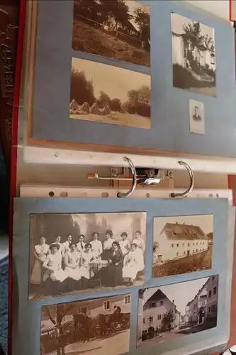 Ringordner mit tollen alten Fotos aus Österreich Steyr  um 1900-1910 - 84 Fotos 