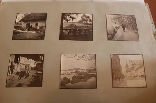 Ringordner mit tollen alten Fotos aus Österreich Steyr  um 1900-1910 - 84 Fotos 