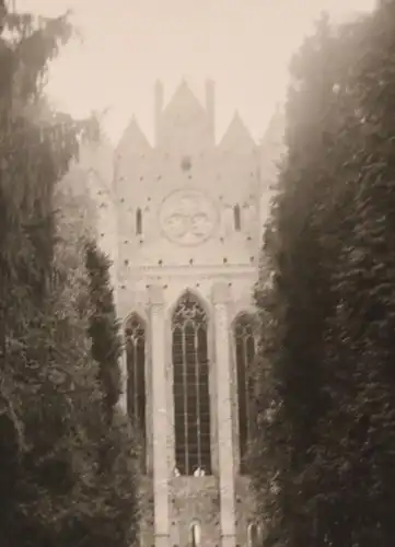 zwei tolle alte Fotos - Kloster Chorin  20-30er Jahre 