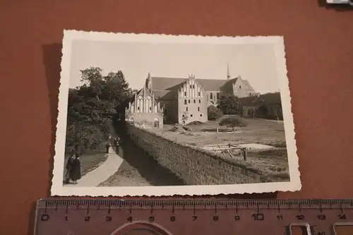 zwei tolle alte Fotos - Kloster Chorin  20-30er Jahre 