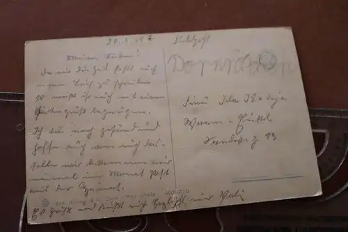 tolle alte Karte - Rapallo  Italien - als Feldpost gelaufen 1943 