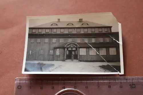 tolles altes Foto - Schlesierhaus ???  Gebäude  1930