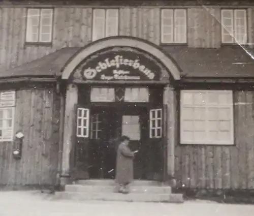 tolles altes Foto - Schlesierhaus ???  Gebäude  1930