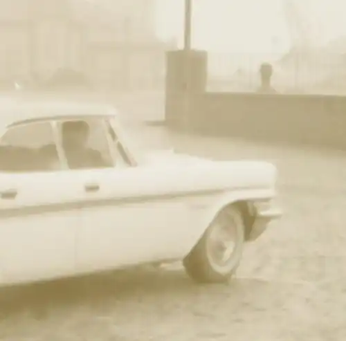 tolles altes Negativ - Oldtimer Plymouth Belvedere ??? - 50-60er Jahre