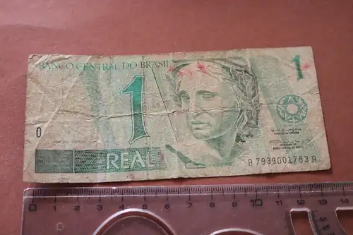 alter ein Real Geldschein Brasilien - Alter ??