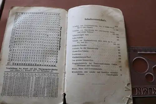 altes Buch Anspach´s Rechenknecht nach der deutschen Reichswährung 1910-20 ??