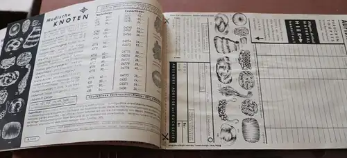toller alter Katalog für Perücken usw.  Firma Stern - Bremen 1963