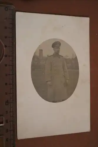 tolles altes Foto Portrait eines Soldaten  1. bay. Landwehr Division 1915