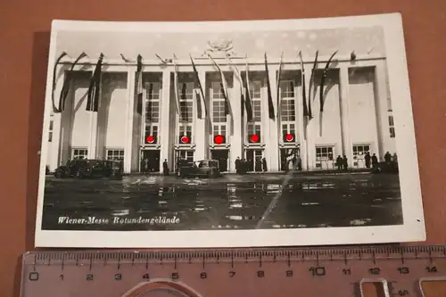 tolle alte Karte - Wien Wiener-Messe Rotundengelände 30-40er Jahre