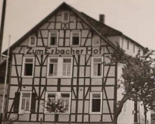 tolles altes Foto - Zum Erbacher Hof   1949