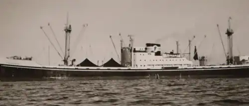 tolles altes Foto  Schiff der Reederei Finntrader