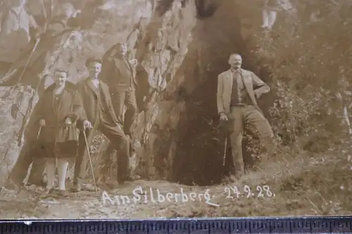 tolles altes Gruppenfoto  Am Silberberg 1928