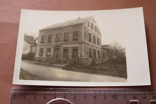 tolles altes Foto - Haus Gebäude Klempnerei Max Uhlig - Ort ???