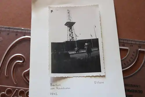 tolles altes Foto - Berlin Funkturm 1942