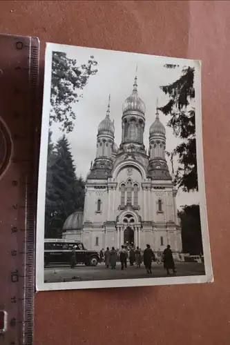 tolles altes Foto - Wiesbaden Griechische Kapelle  30-50er jahre