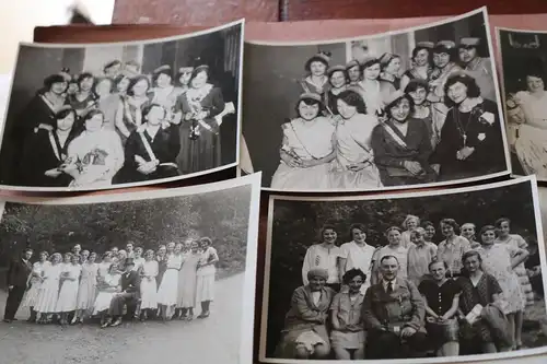 14 tolle alte Fotos  Mädchen, Mädels Schulklasse ?? Raum Hammerleubsdorf 30er Ja