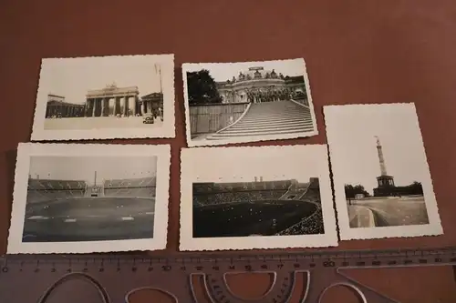 fünf tolle alte Fotos - Ansichten von Berlin - Olympiastadion - 1939 