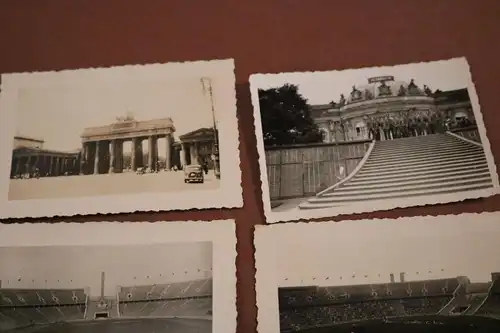 fünf tolle alte Fotos - Ansichten von Berlin - Olympiastadion - 1939 