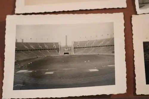 fünf tolle alte Fotos - Ansichten von Berlin - Olympiastadion - 1939 