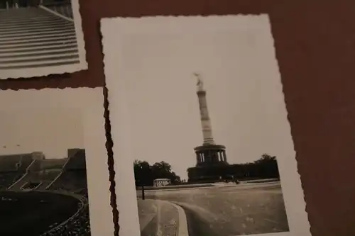 fünf tolle alte Fotos - Ansichten von Berlin - Olympiastadion - 1939 
