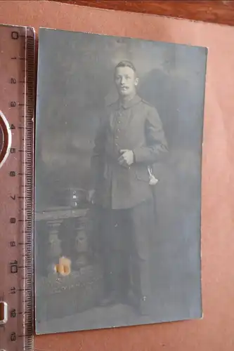 tolles altes Foto - Portrait eines Soldaten - München