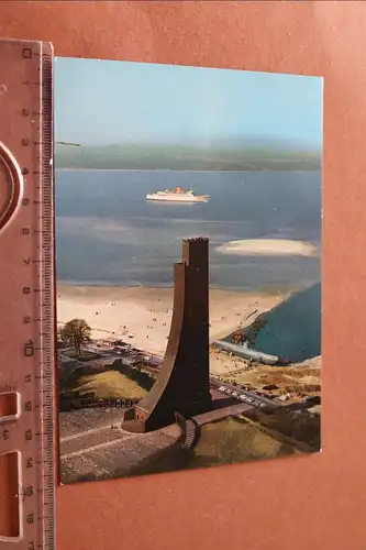 tolle ältere Karte - Ehrendenkmal Laboe - 1986 
