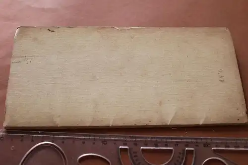 tolles altes Relief-Panorama des Rheines -mit Text im Bilde  1910-20 ??