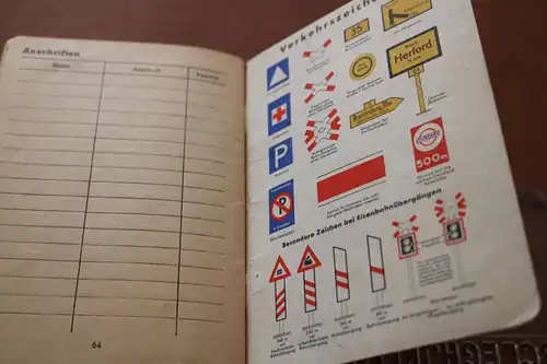 tolles altes Standard Kraftfahrer Taschenbuch 1938