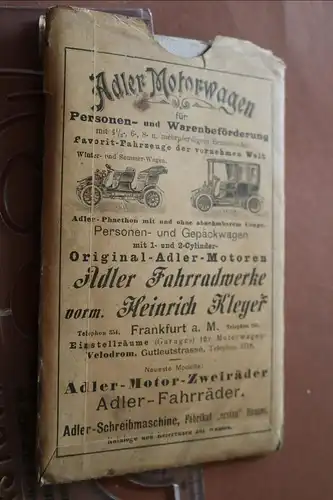 tolle alte Special-Radfahrerkarte  Nr. 98  Prüm mit OVP 1910-1930 ??