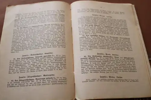 tolles altes Heft - Schreibers kleiner Atlas der einheimischen Vögel Heft 1 