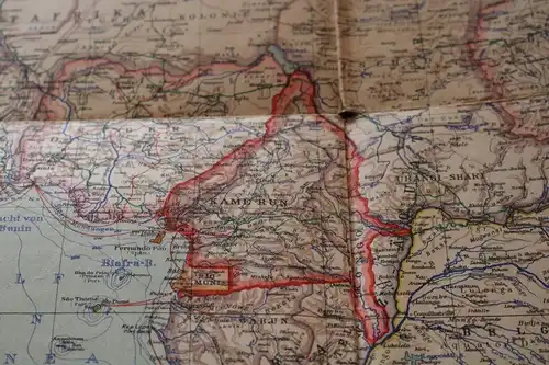 alte Westermanns Generalkarten - Nr. 2 Afrika - 1941   