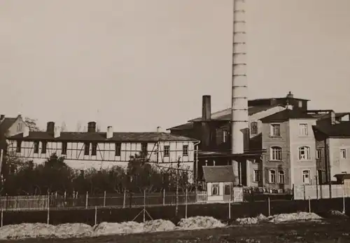 tolles altes Foto mir unbekannte Fabrik ??  Schornstein, Esse 