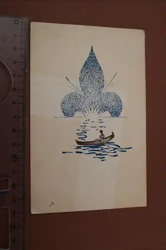 tolle alte Künstlerkarte - Kunstdruck - Dänemark 1928