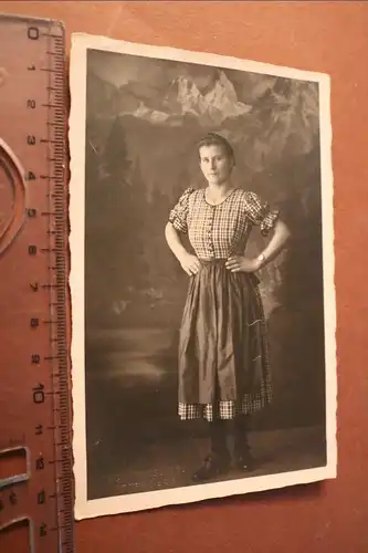 tolles altes Foto - Portrait einer Frau aus Starnberg - 1920-30 ??