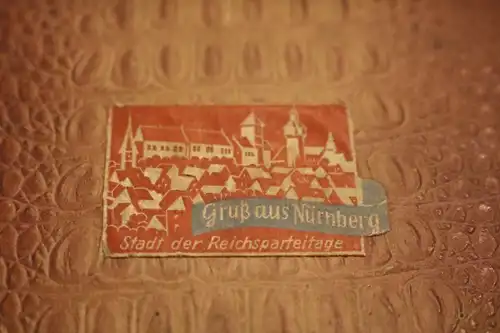 tolles altes Schreibetui + Drehbleistift  Nürnberg 30-40er Jahre 
