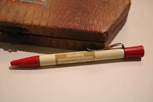 tolles altes Schreibetui + Drehbleistift  Nürnberg 30-40er Jahre 
