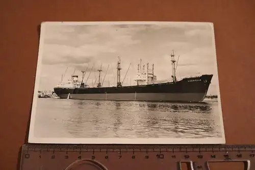 tolles altes Foto Motorfrachtschiff Uhenfels 50-60er Jahre ?